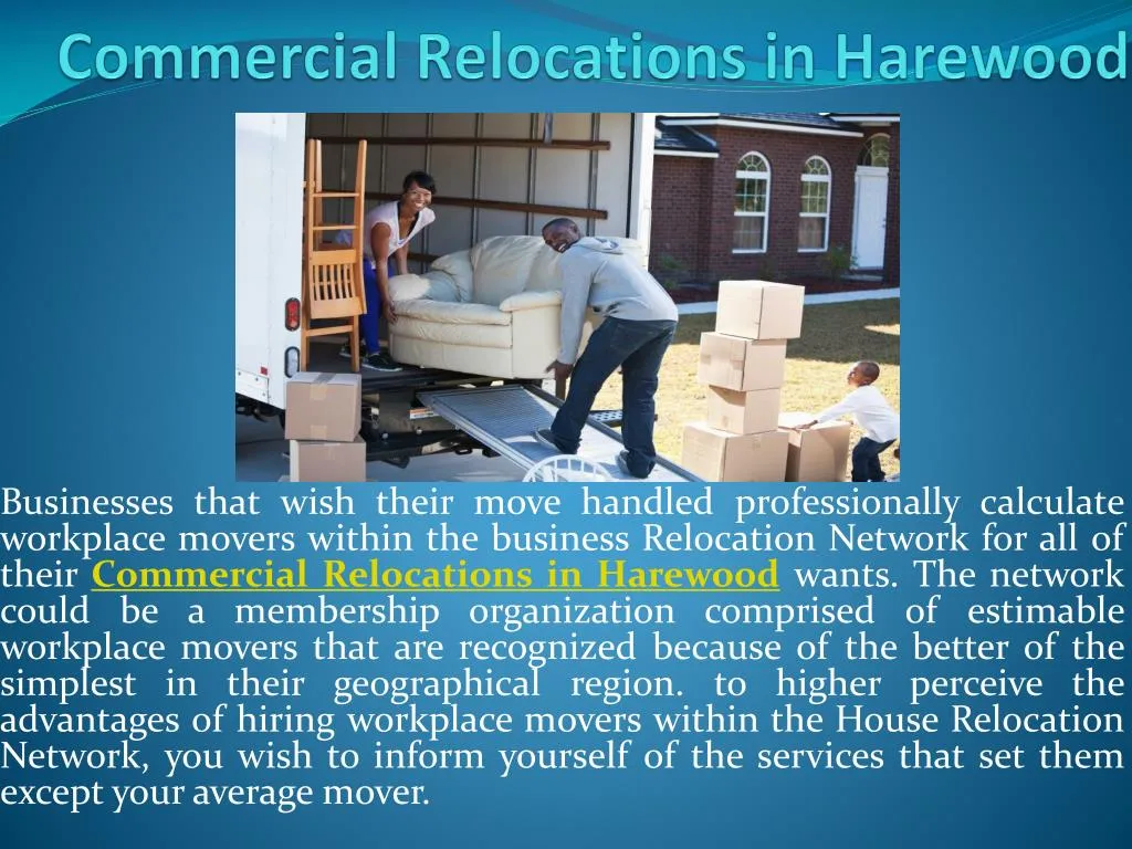 commercial relocations in harewood