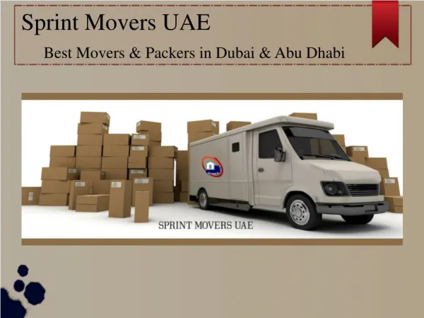 Best Movers and Packers in Abu Dhabi & Dubai