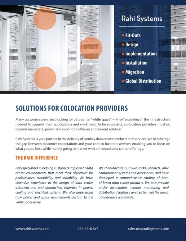 Solution for Colocation Providers