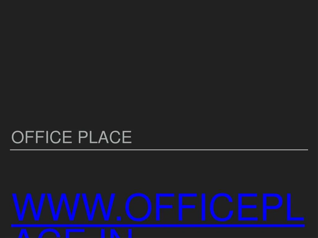 office place