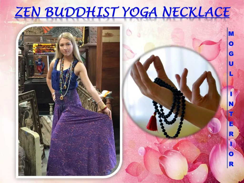 zen buddhist yoga necklace