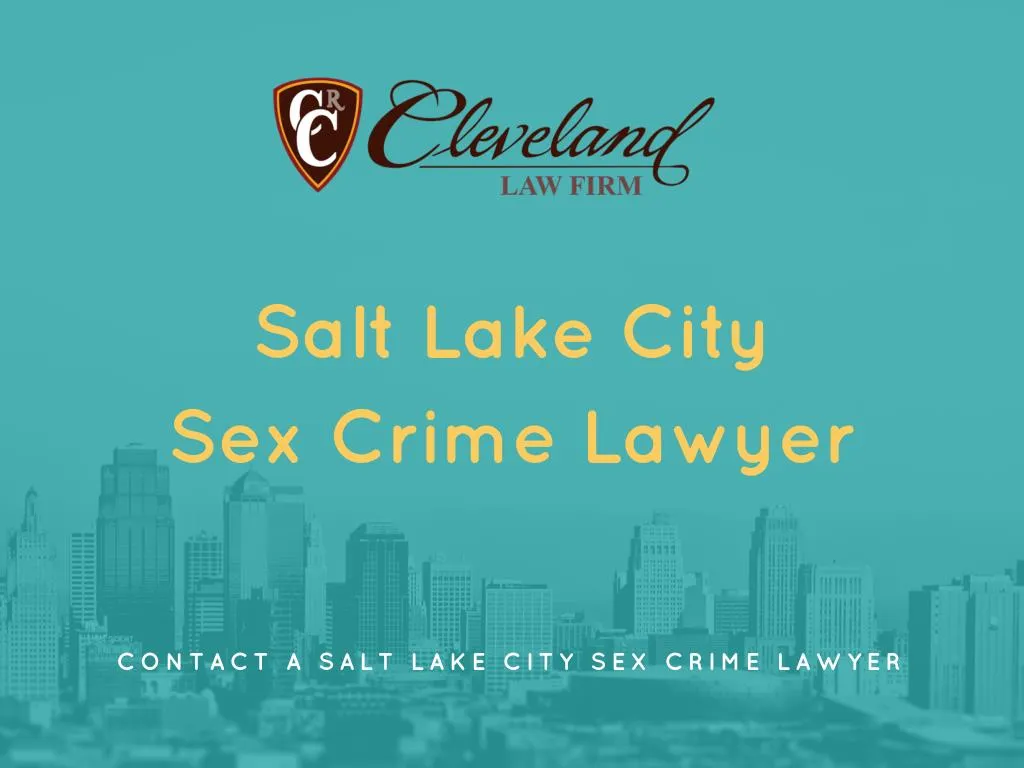 salt lake city sex crime lawyer