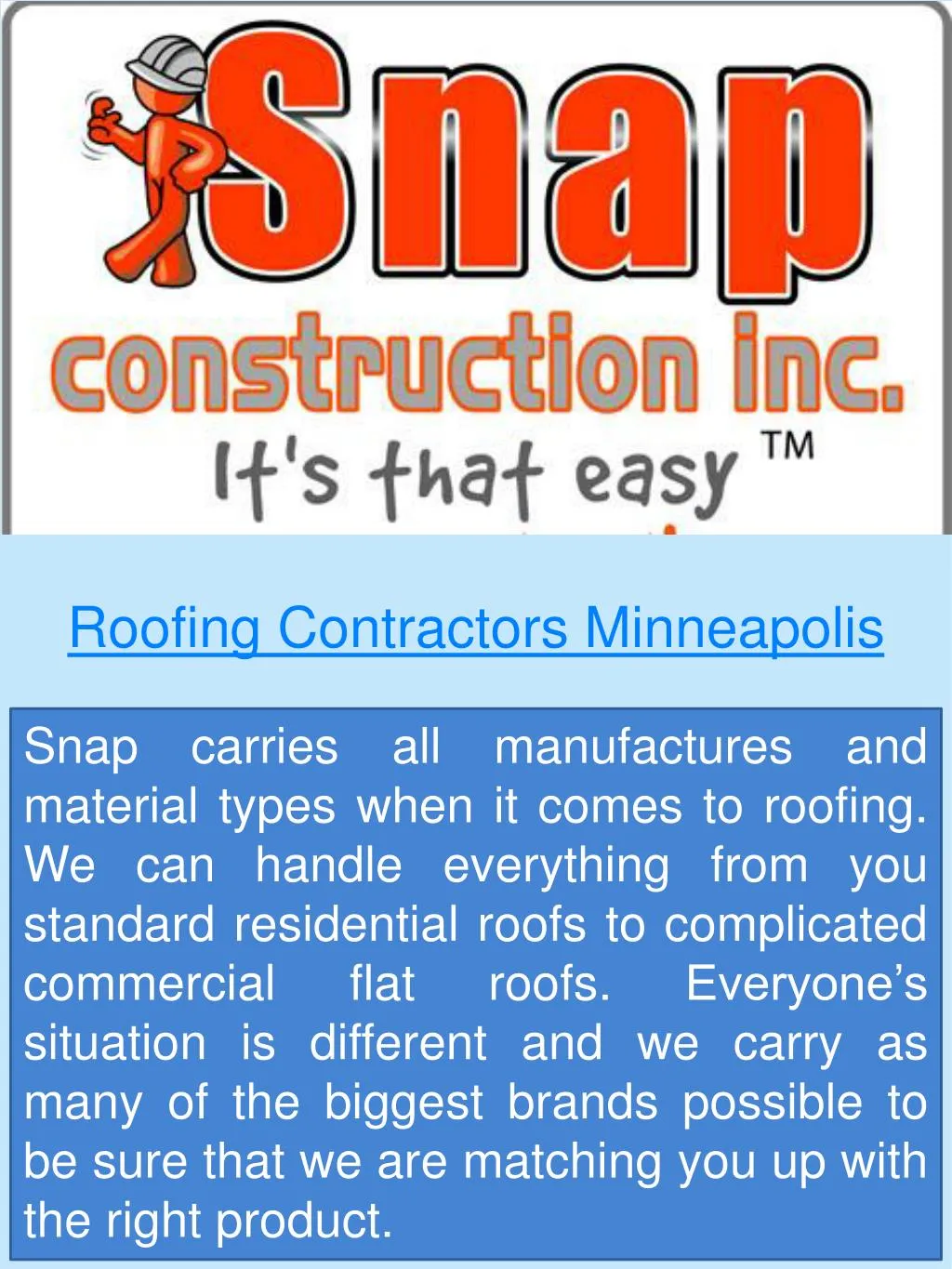 roofing contractors minneapolis