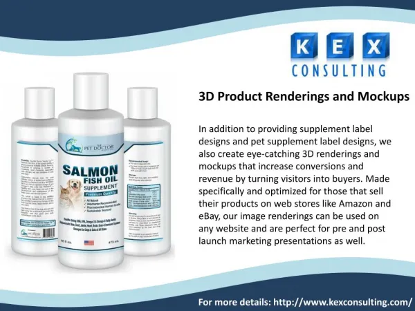 3d product renderings and mockups