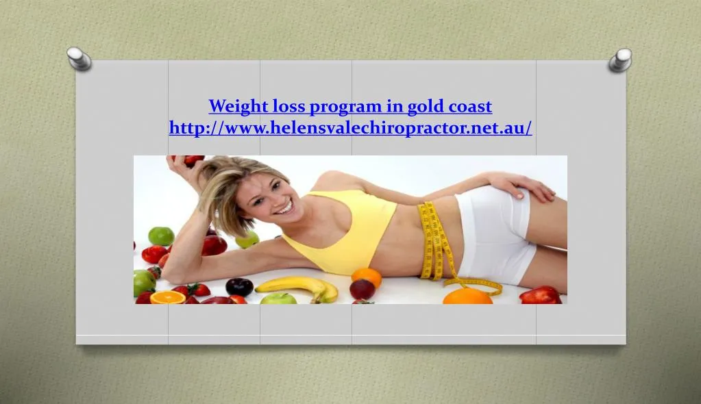 weight loss program in gold coast http