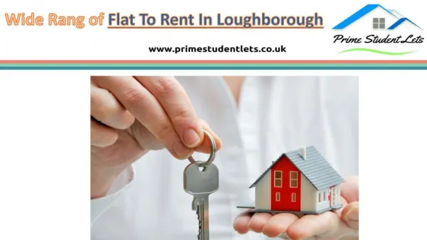 Wide Range of Flat to rent in loughborough