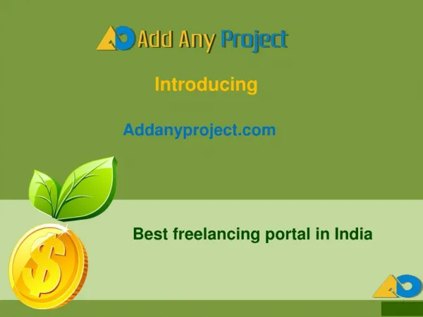 List of freelancing sites in India - Add Any Project