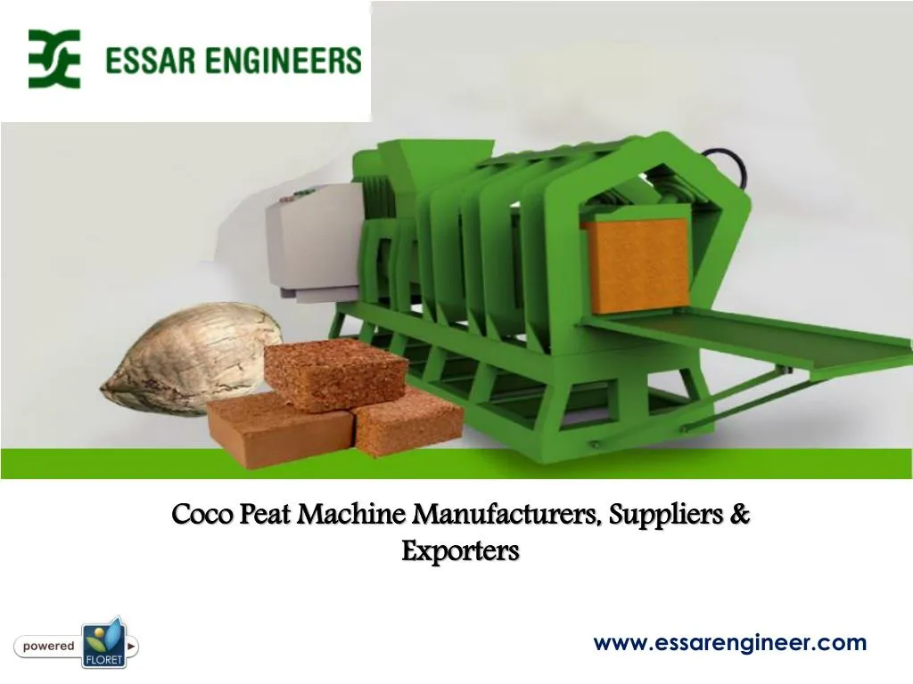 coco peat machine manufacturers suppliers