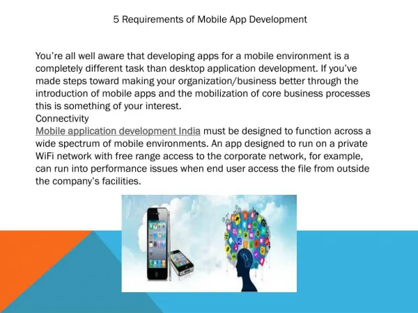mobile application development India