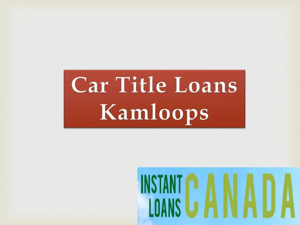 car title loans kamloops