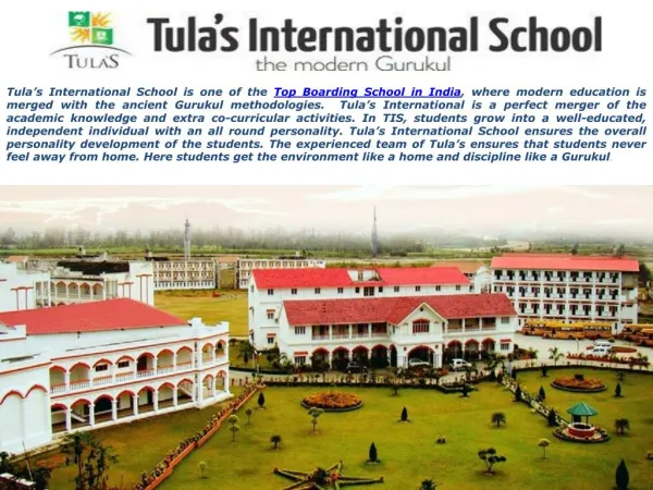 Top Boarding School in India
