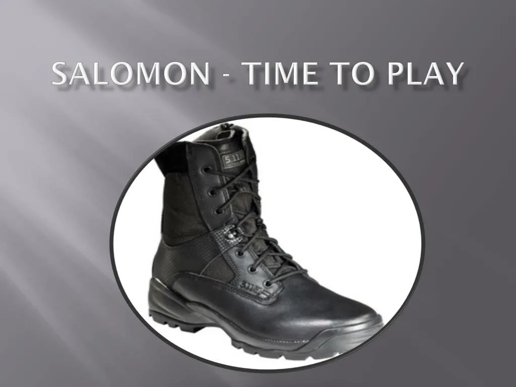 salomon time to play