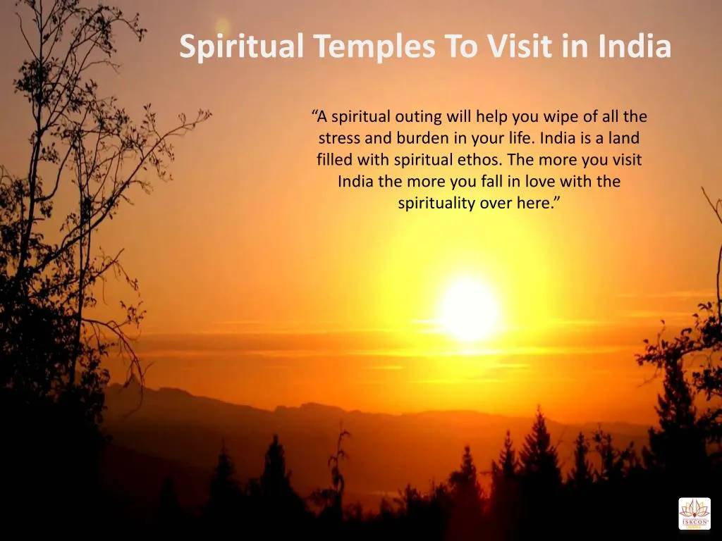 spiritual temples to visit in india