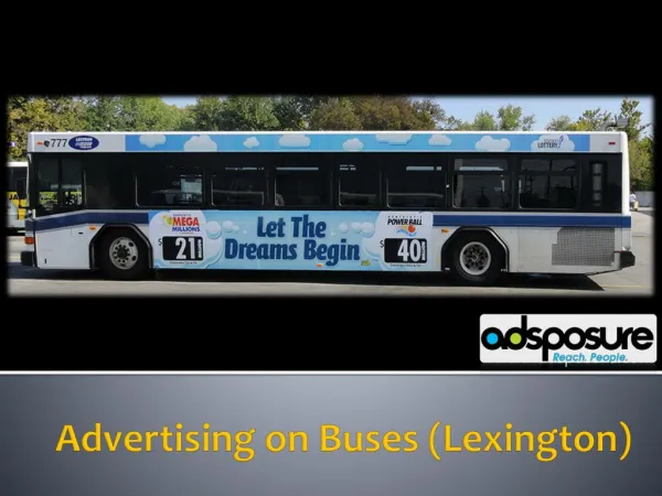 Advertising on Buses (Lexington) - Adsposure