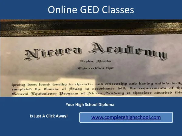 GED Official Site