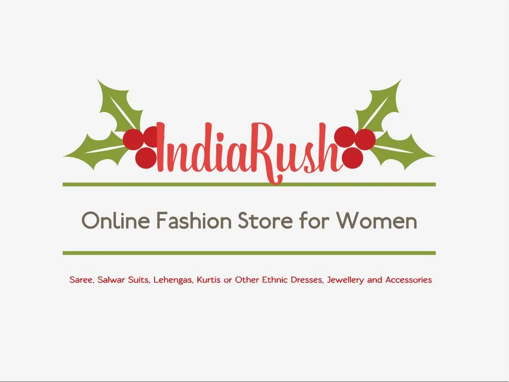 indiarush online fashion store for women
