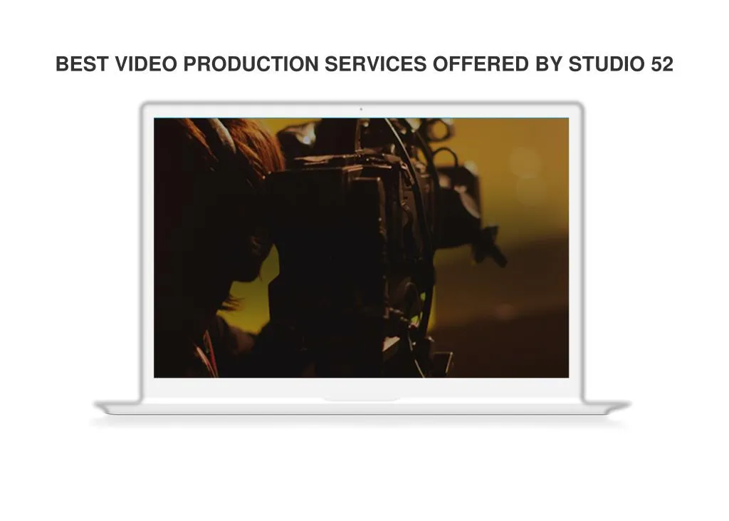 best video production services offered by studio