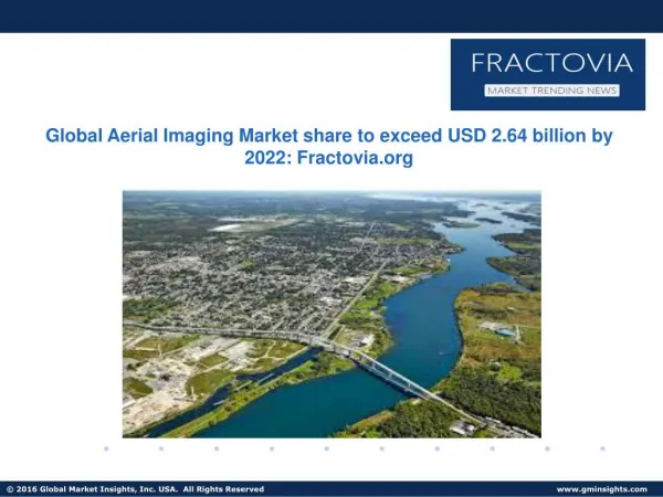 Aerial Imaging Market share in Asia pacific worth over $400mn by 2022