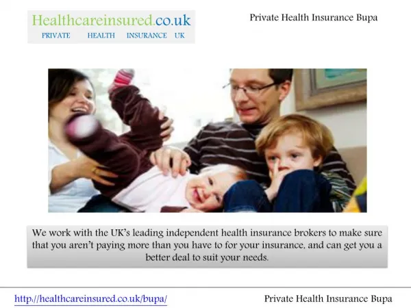 Private Health Insurance Bupa