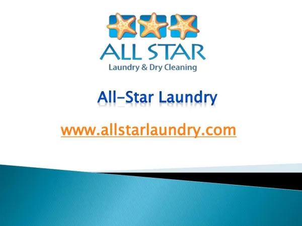 All-Star Laundry - www.allstarlaundry.com