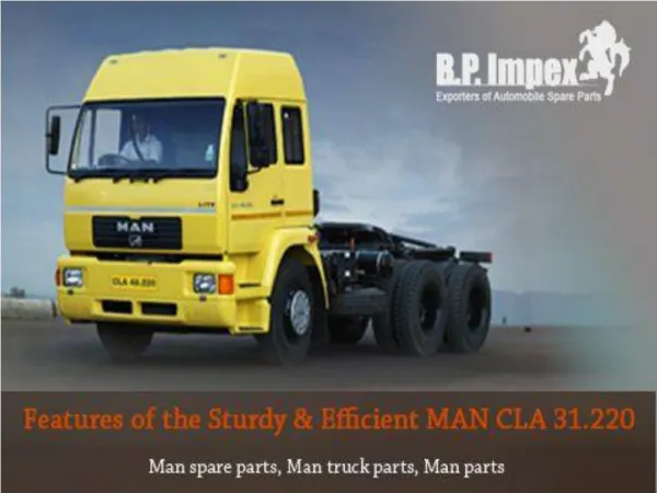 Man spare parts - Bp auto spares india