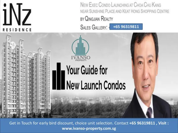 INZ Residence New Launch Condo in Singapore