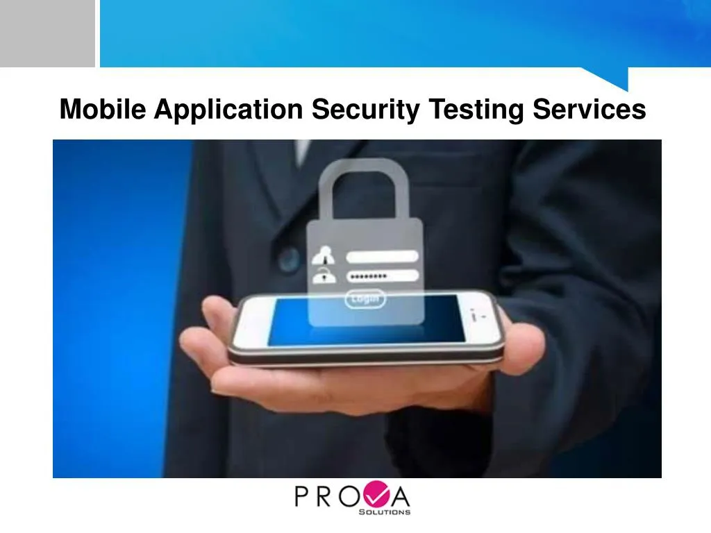 mobile app lication security testing services