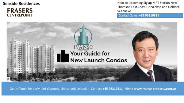 Seaside Residences New Condo in Singapore