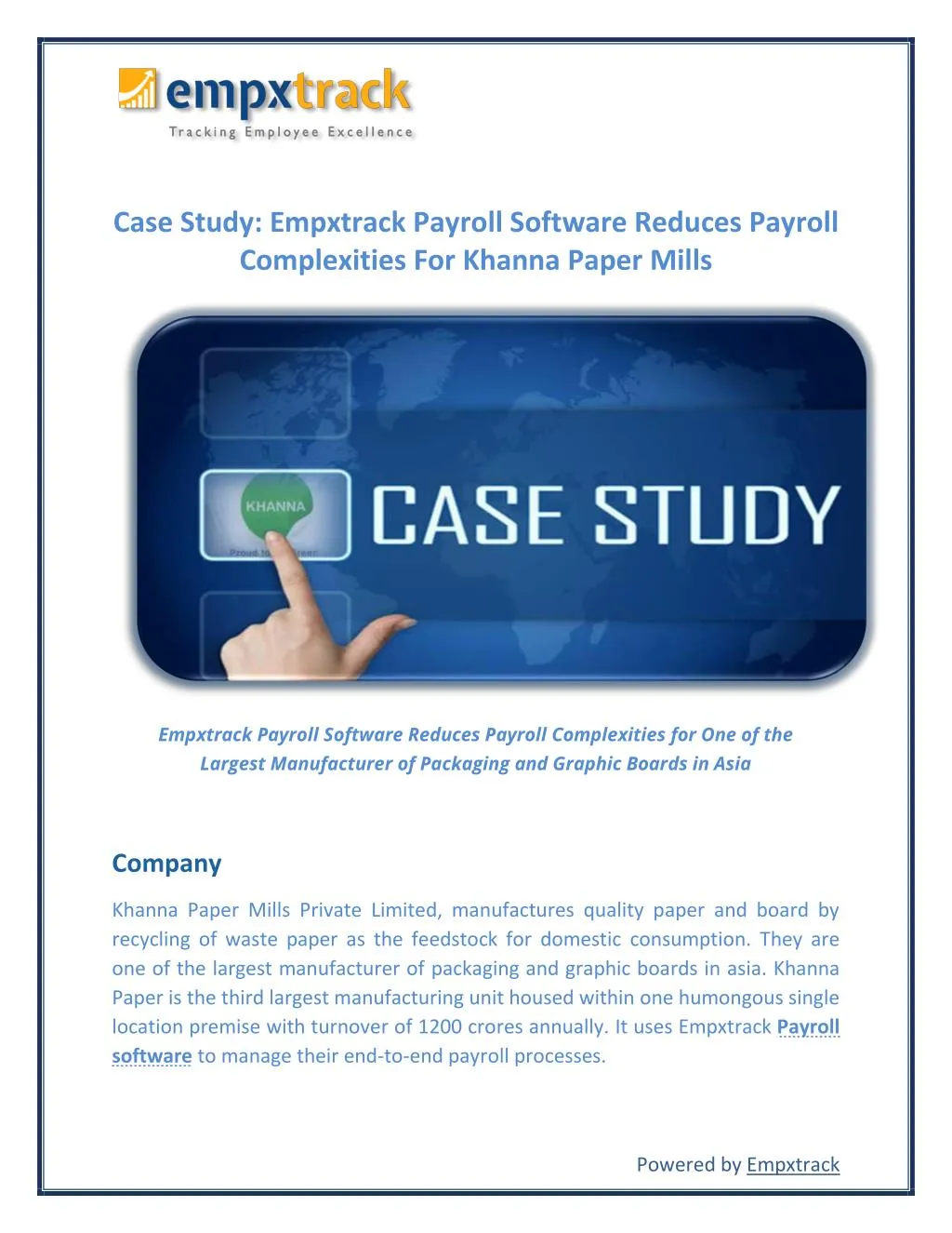 case study empxtrack payroll software reduces