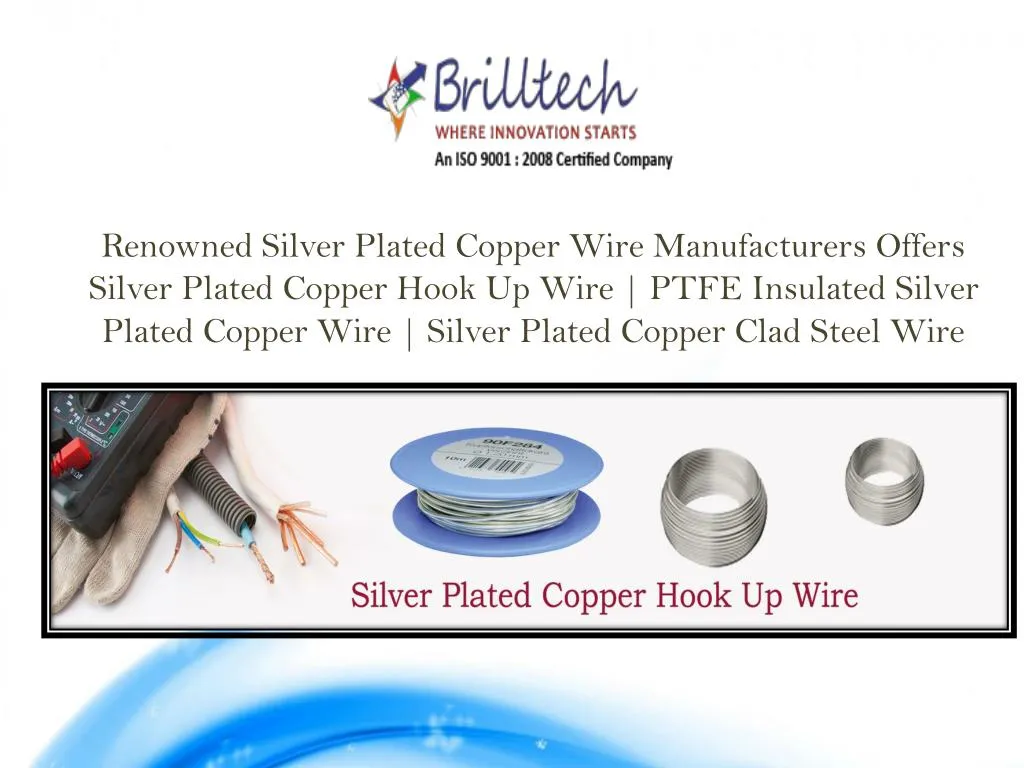 renowned silver plated copper wire manufacturers