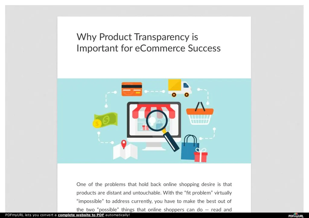 why product transparency is important