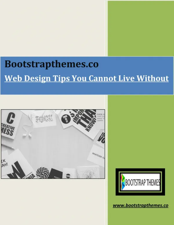 Web Design Tips You Cannot Live Without
