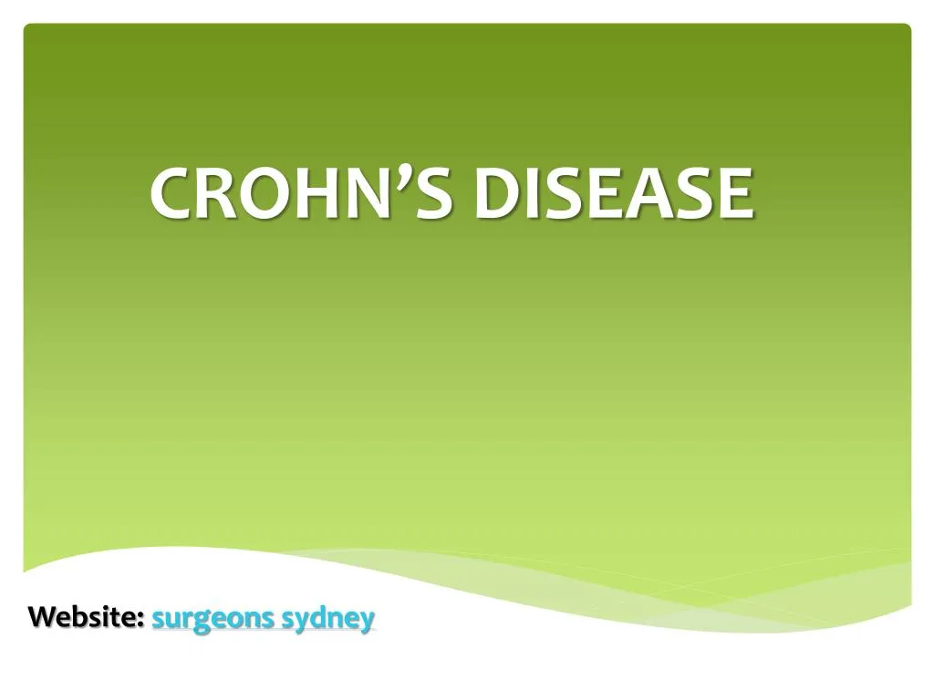 crohn s disease