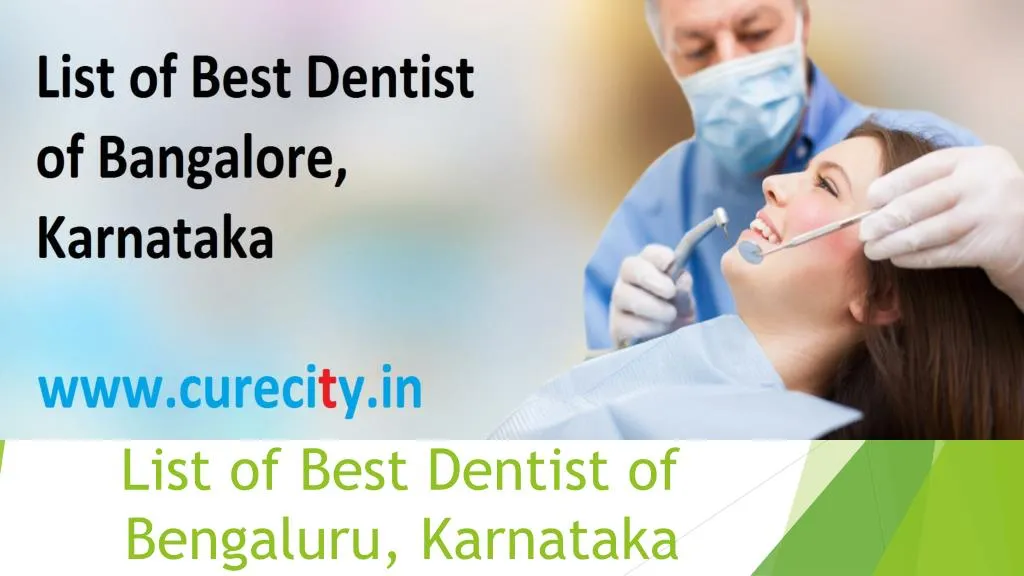 list of best dentist of bengaluru karnataka