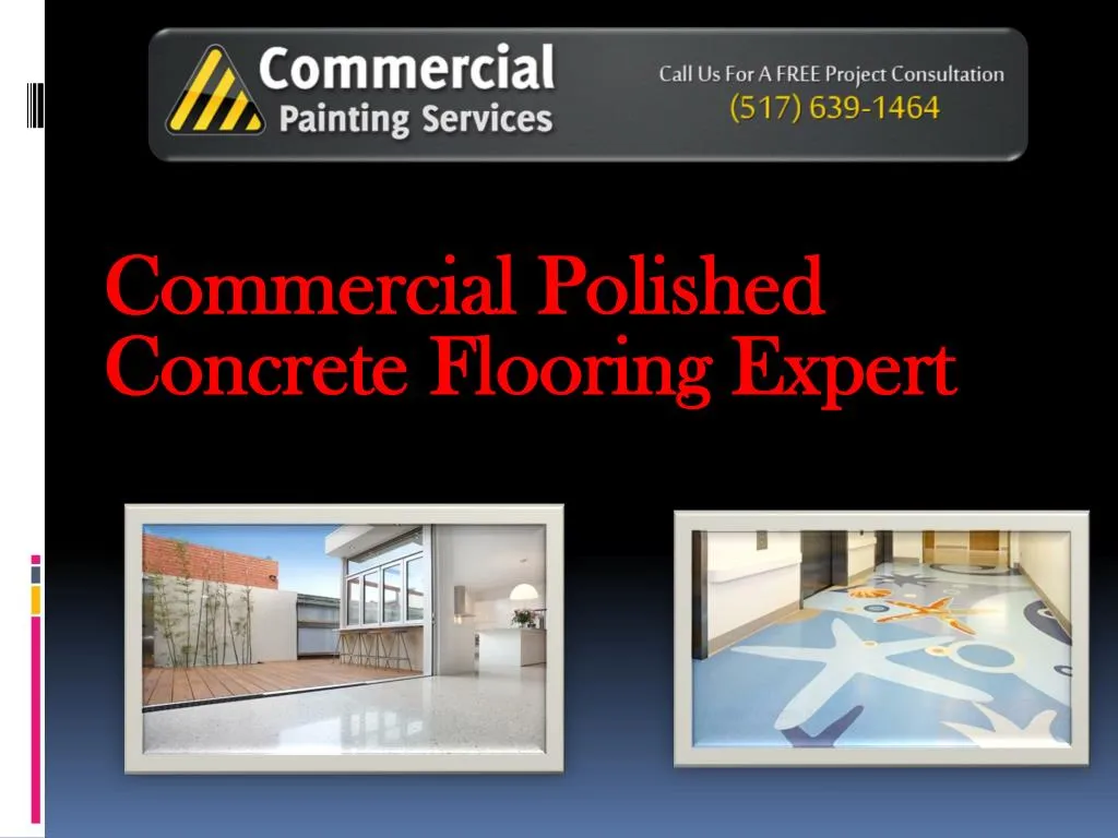 commercial polished concrete flooring expert