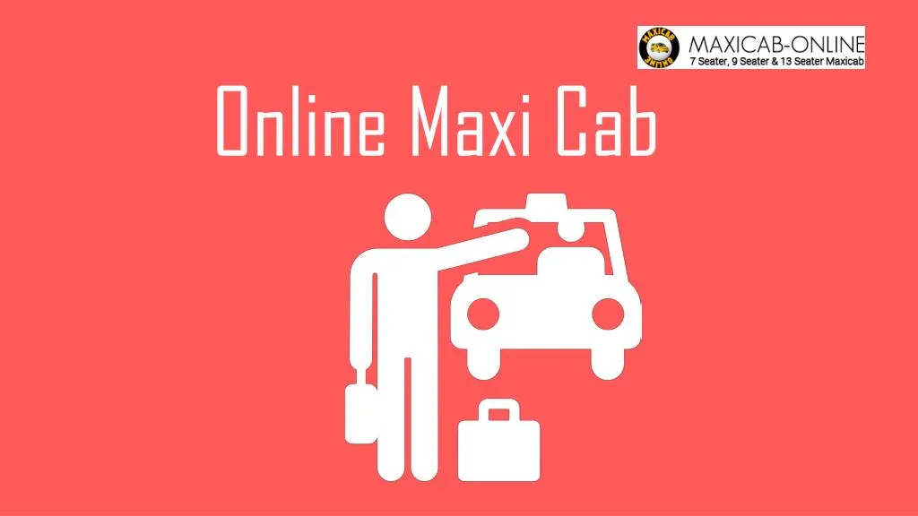 online maxi cab