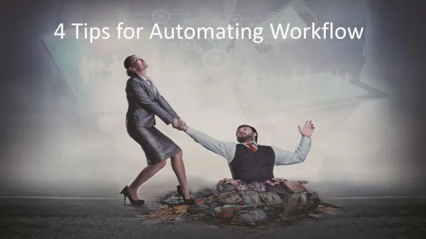 4 tips for automating workflow by W2S Solutions