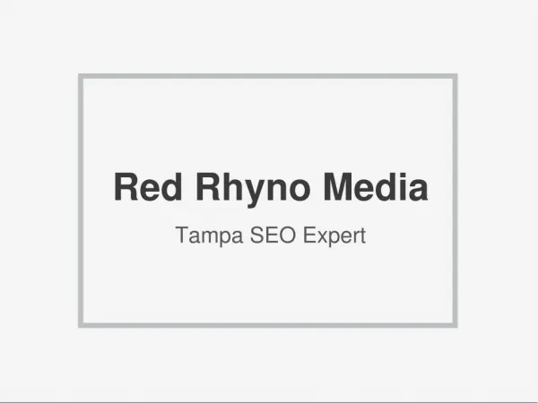 Red Rhyno Media