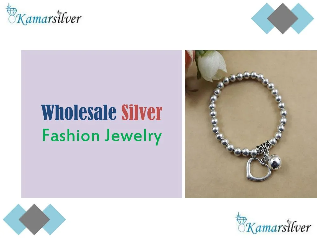 wholesale silver fashion jewelry