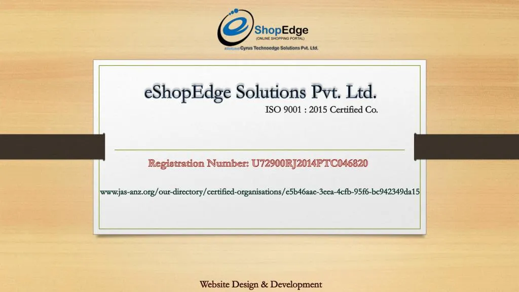 eshopedge solutions pvt ltd