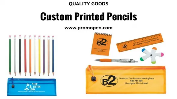 Cheap Custom Digital Printed Pencils & Pen by Promo Pen