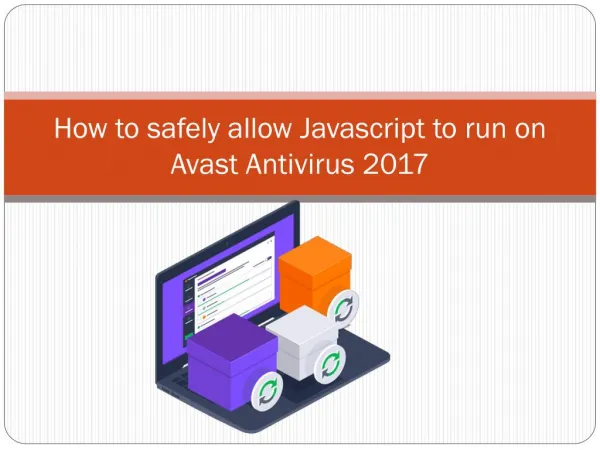How to safely allow Javascript to run on Avast Antivirus 2017