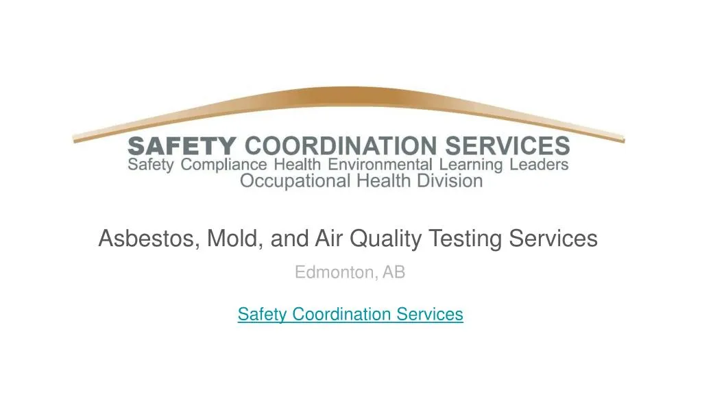 asbestos mold and air quality testing services