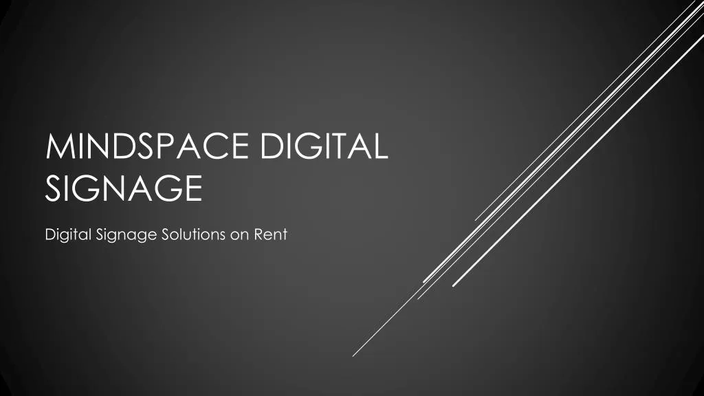 mindspace digital signage