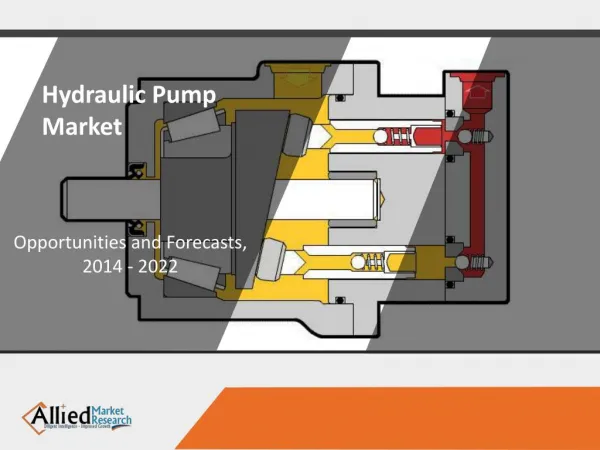 Hydraulic Pump Market is Expected to Reach $10.4 Billion, Globally, by 2022