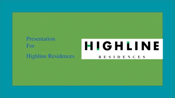 Highline Residences Condo: Review and Showflat Visit