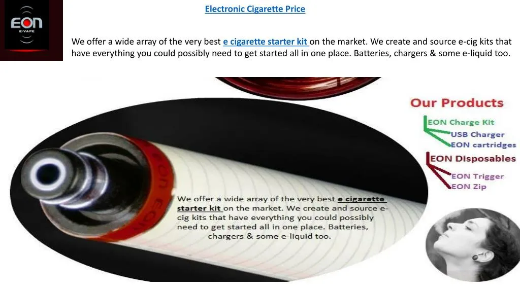 electronic cigarette price