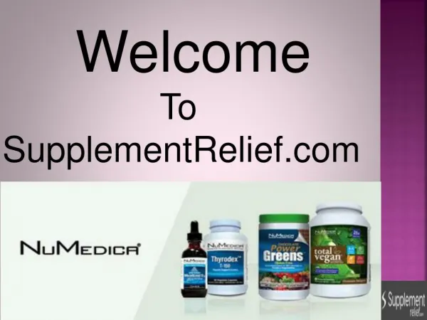 Lead A Healthy Lifestyle With NuMedica Supplements