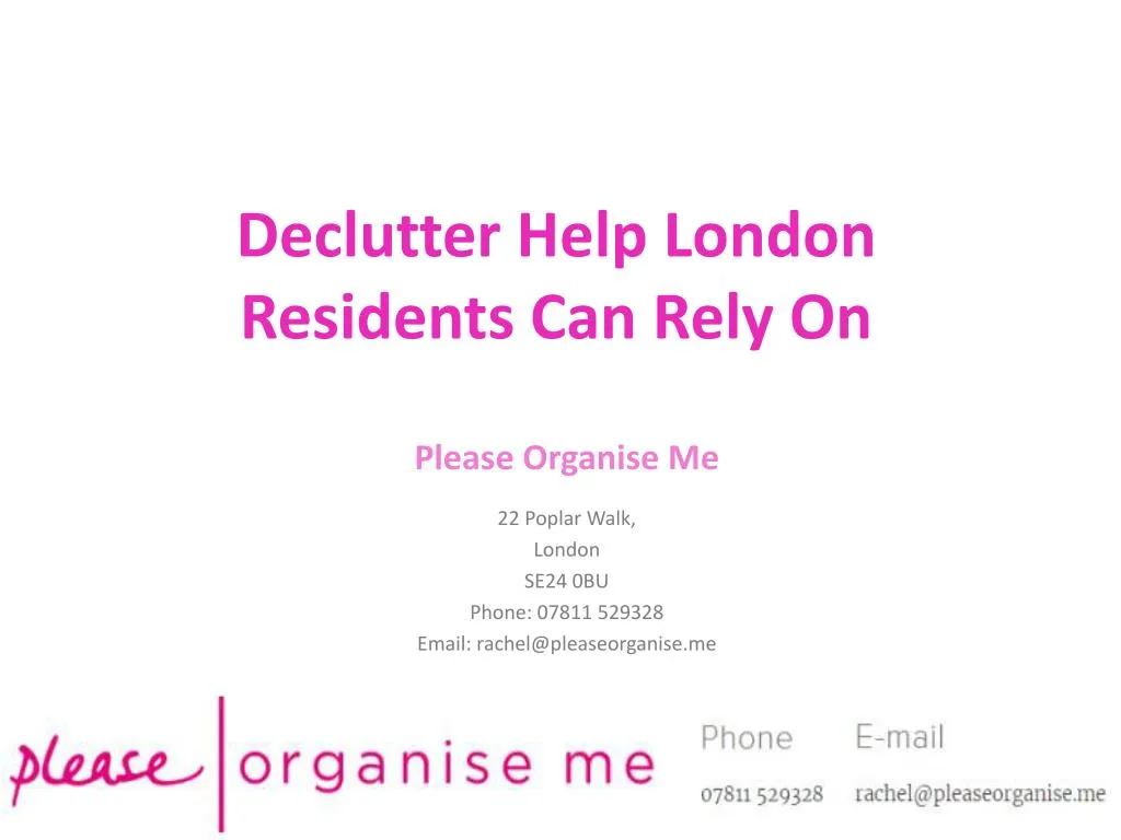 declutter help london residents can rely on