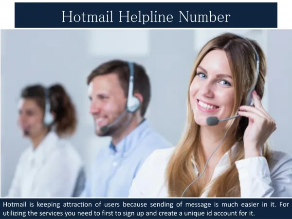 Hotmail helpdesk expert fix all your issue effectively on Hotmail helpdesk number